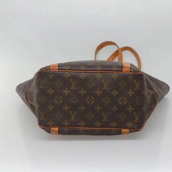 LOUIS VUITTON Monogram Sac Shopping Tote Bag M51108 LV Auth 123056 - Picture 8 of 14